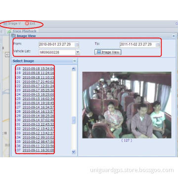 GPS Tracking System-Image Monitoring